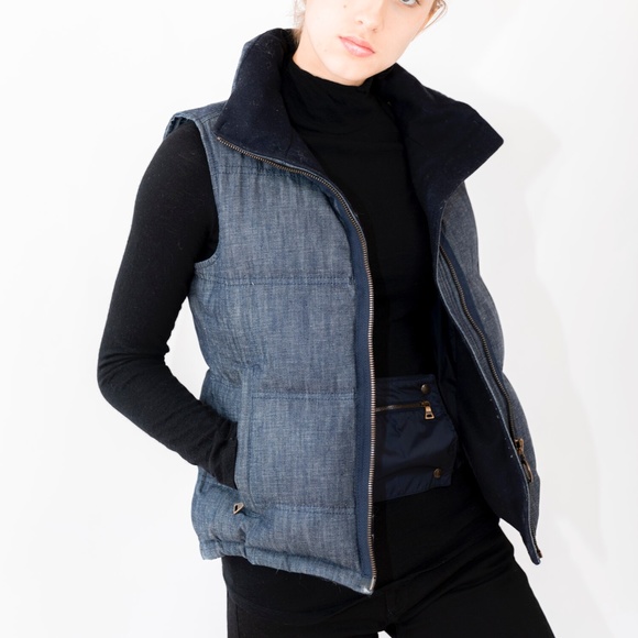 Prada Denim Vest Size 38 - Picture 1 of 10